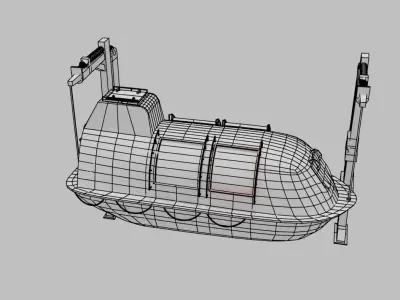 Lifeboats lifeboat 3D model