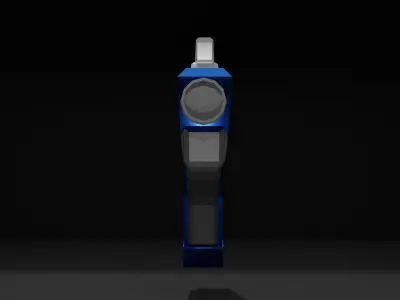 Pistol Low-poly 3D model buy