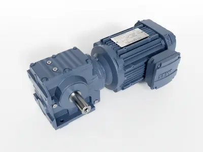 Motor reducer 3D model purchase