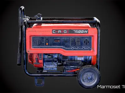 Portable Generator 3D model buy