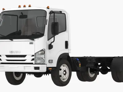  Commercial Truck Isuzu NPR 2018 Simple Interior 