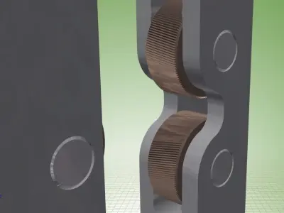 Knurling Tool Hand Type Free 3D model