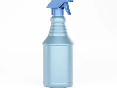  High-Quality 3D Spray Bottle Model 3D model