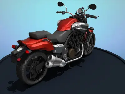 Yamaha V-Max  3D model