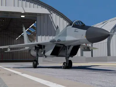 Mikoyan MiG-29 3D model purchase