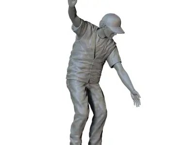 N5 Railway track worker 3D print model