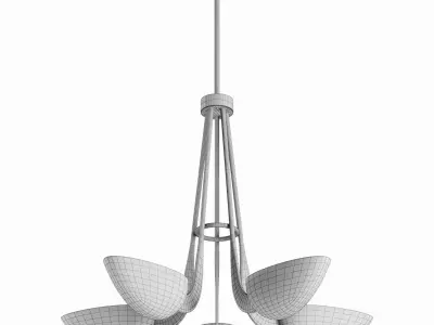 Vader Chandelier 3D model