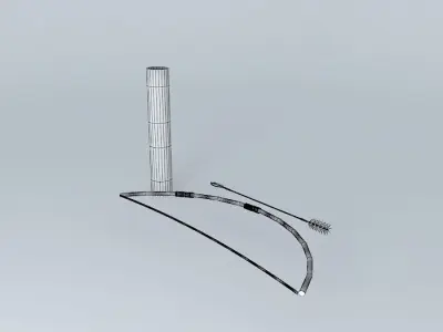arco e flecha arc and arrow Free 3D model