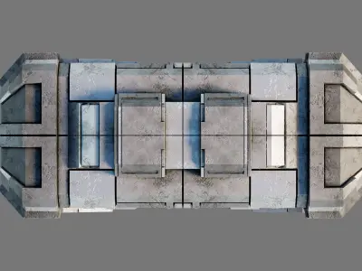 Sci Fi Container 1 3D model purchase
