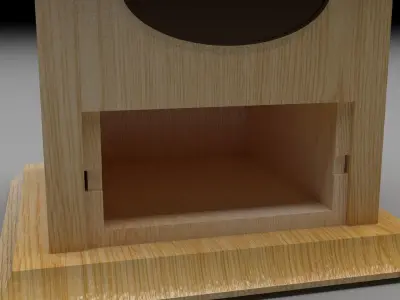 Vintage Coffee Grinder 3D model