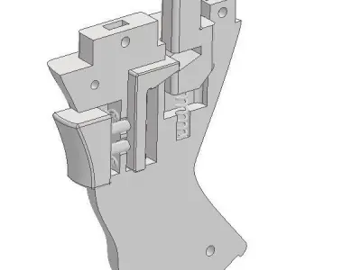 Powerful Crossbow 3D print model