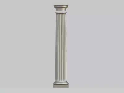 doric column Free 3D print model
