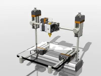 3D Printer - My vision 3D model