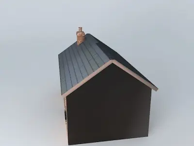Eco Rail Track Booking Office Old Steam Days Free 3D model