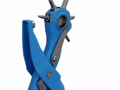 punch plier 3D model