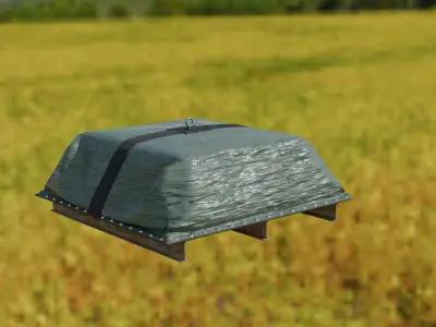 Supply drop Low-poly 3D model purchase