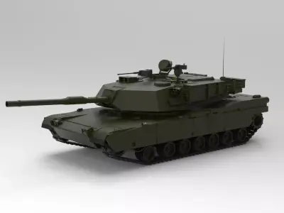 M1 Abrams 3D model buy