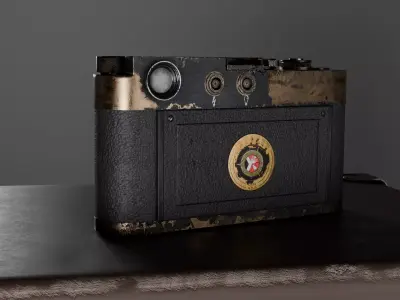 Leica M3 Low-poly 3D model