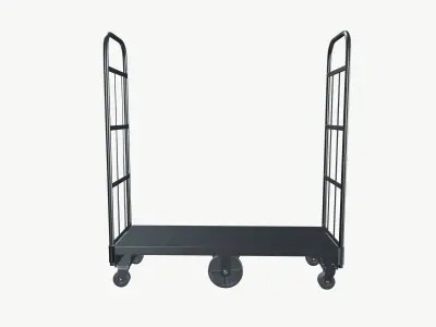 Hand Truck Low-poly 3D model