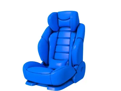 Car seat -  seat 3D print model buy