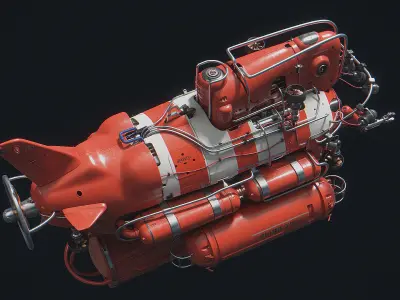 OMAR 7000 aka Lobster 3D model