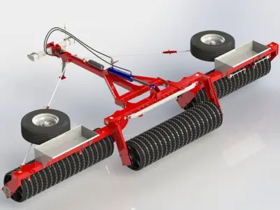 WG 0001 - Cambridge roller 3D model