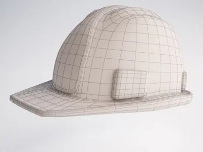 Safety helmet 3D model order