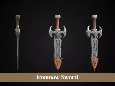 Stylized Orc Sword Pack