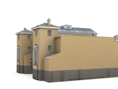 House Low-poly 3D model