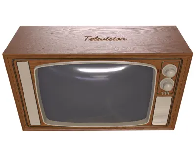 tv 01 3D model