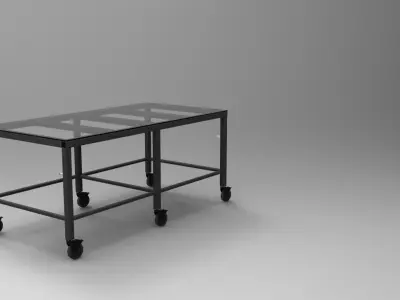 Welding Table Free 3D model