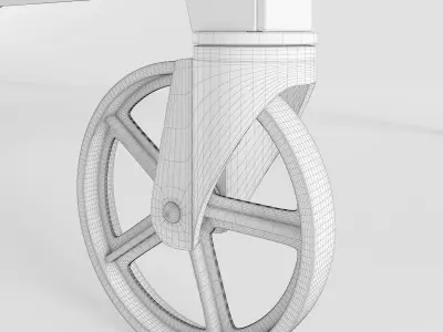 Bar Cart 3D model purchase
