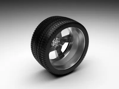 Car Tire 3D model by erikyavrumyan - Polygon mesh