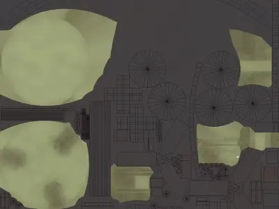 Anchor handling tools Low-poly 3D model