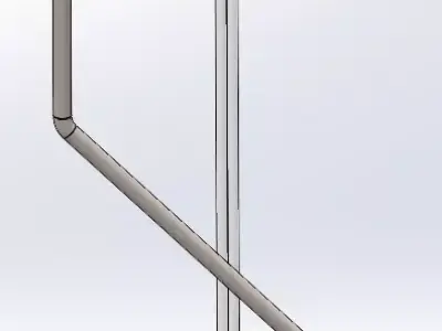 6 Inch Fluidyne Jet Mixer - Jet Aeration 3D model