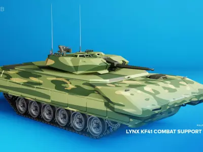 Lynx KF41 Combat Support Vehicle 3D model