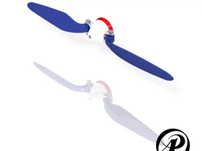 Folding Propeller AP-PR-009 9-6 3D print model