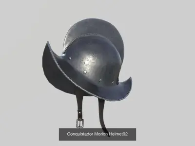 Medieval Helmets collection 3D Model Pack