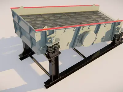 vibrating screen 3D Model 3D model