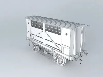 CATTLE BOX No. 156203 Free 3D model