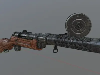 Bergmann MP18 3D model