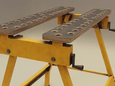 Portable Workbench  3D model