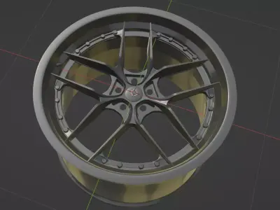 HRE HX101 WHEELS 3D model