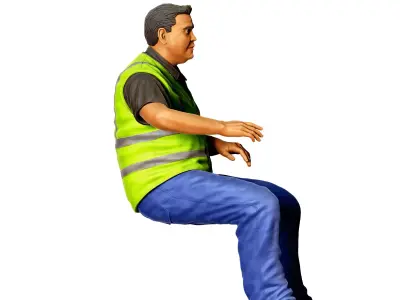 N2 Truck Driver 3D print model