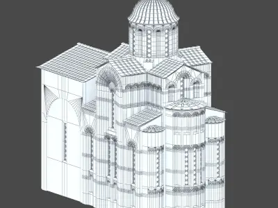 Greek temple  3D model