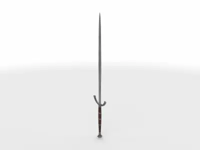 sword claymore 01  3D model