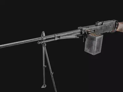 Eriksen M25 1925 Low-poly 3D model