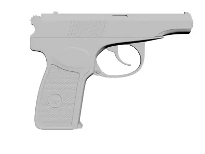 Gun PM 3D model