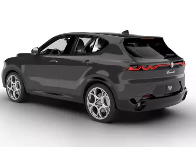 Alfa Romeo Tonale Plug-In Hybrid Q4 2023 3d model 3D model