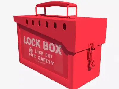 lock box  3D model